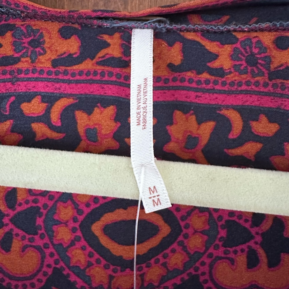 Free People Vibrant Patterned Shift Dress - Picture 3 of 4